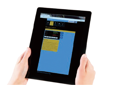 Easy access with embedded web server
