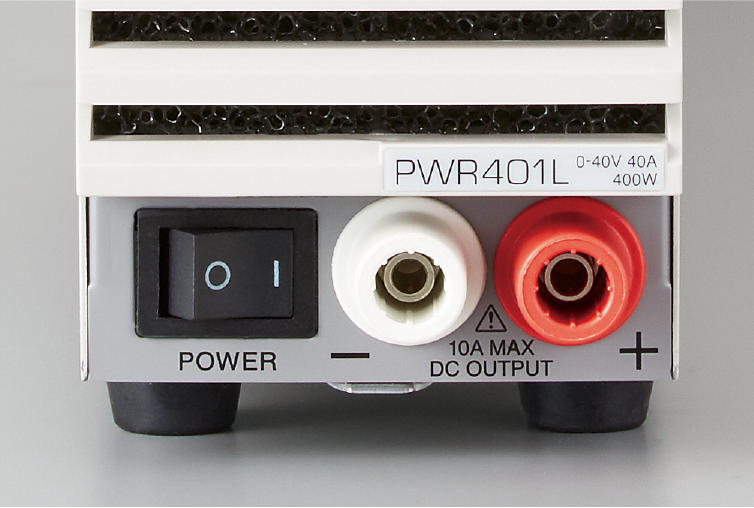 Front output terminal