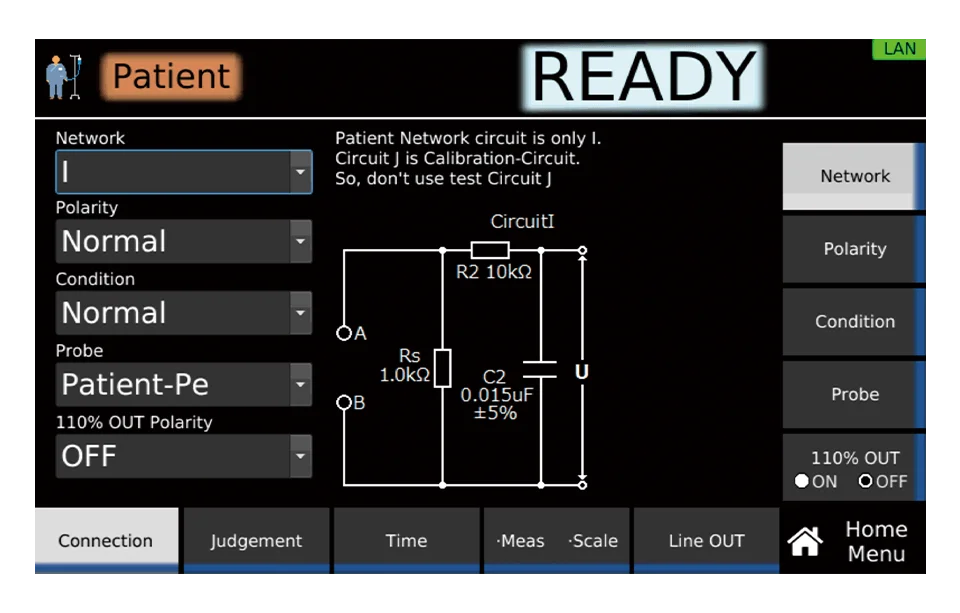 Contact/Protective Conductor/ Patient Leakage Current Test