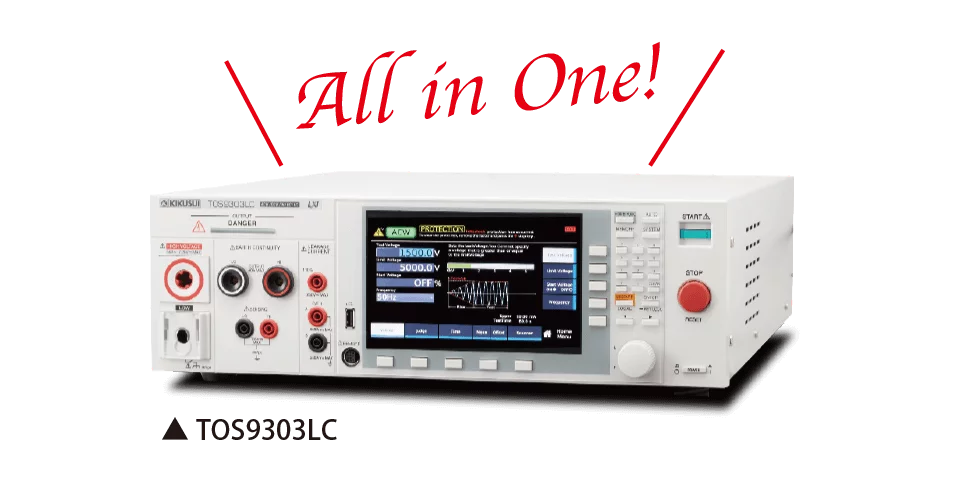All Electrical Safety Standard Tests in One Device!